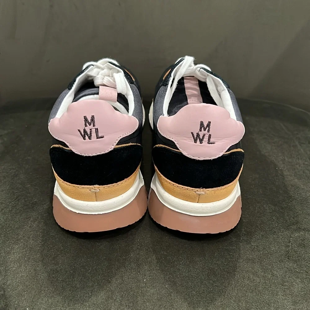 NIB Madewell Kickoff Trainer Sneakers in Nubuck Suede and Leather - Picture 5 of 14